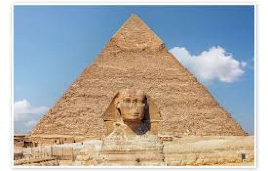 The National Museum of Egyptian Civilization & Pyramids of Giza