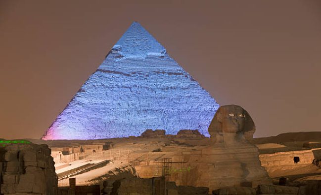 Sound and Light Show at the Pyramids